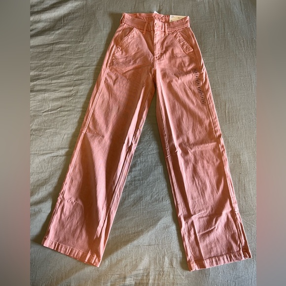 Baggy Wide Leg Stretch Pants - Picture 3 of 4